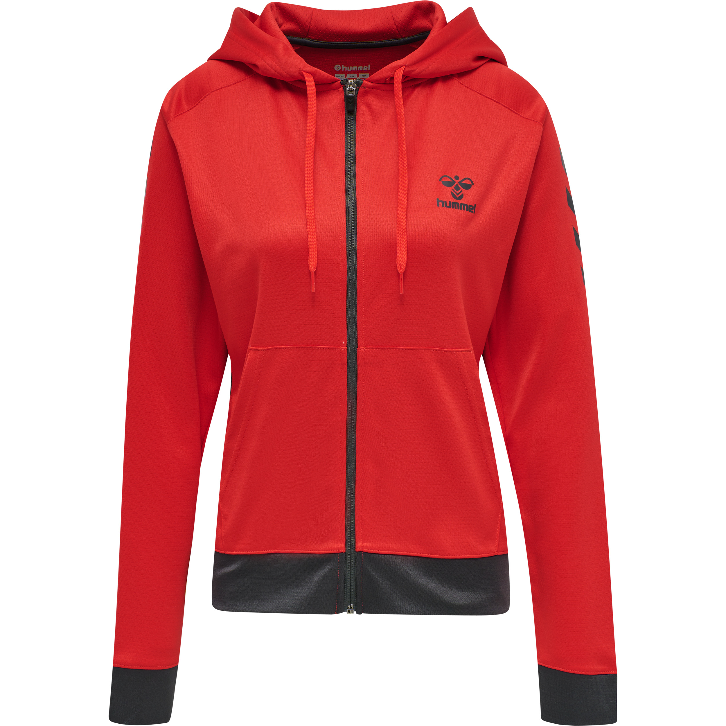 hmlACTION POLY ZIP HOODIE WOMAN