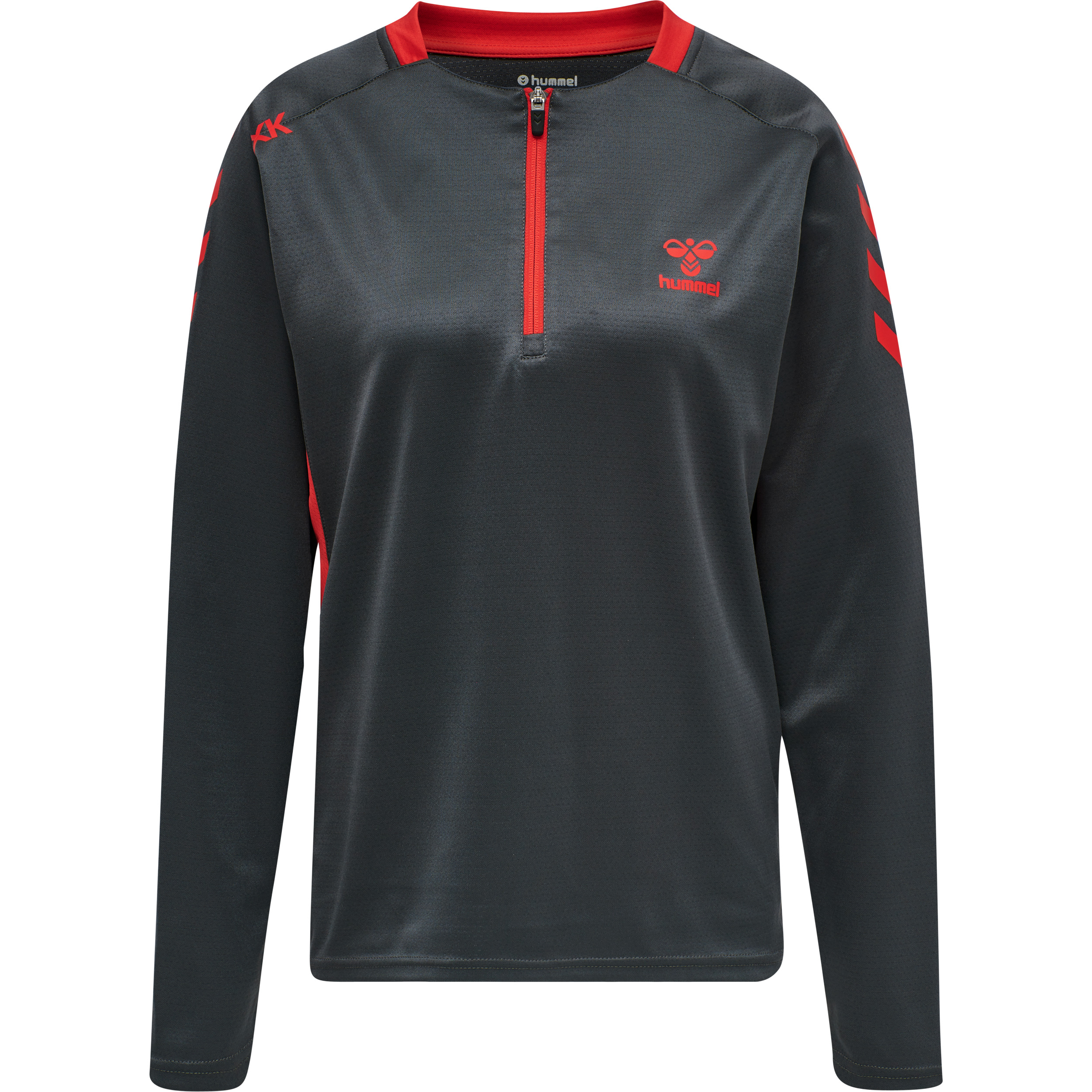 hmlACTION POLY HALF ZIP SWEAT WOMAN