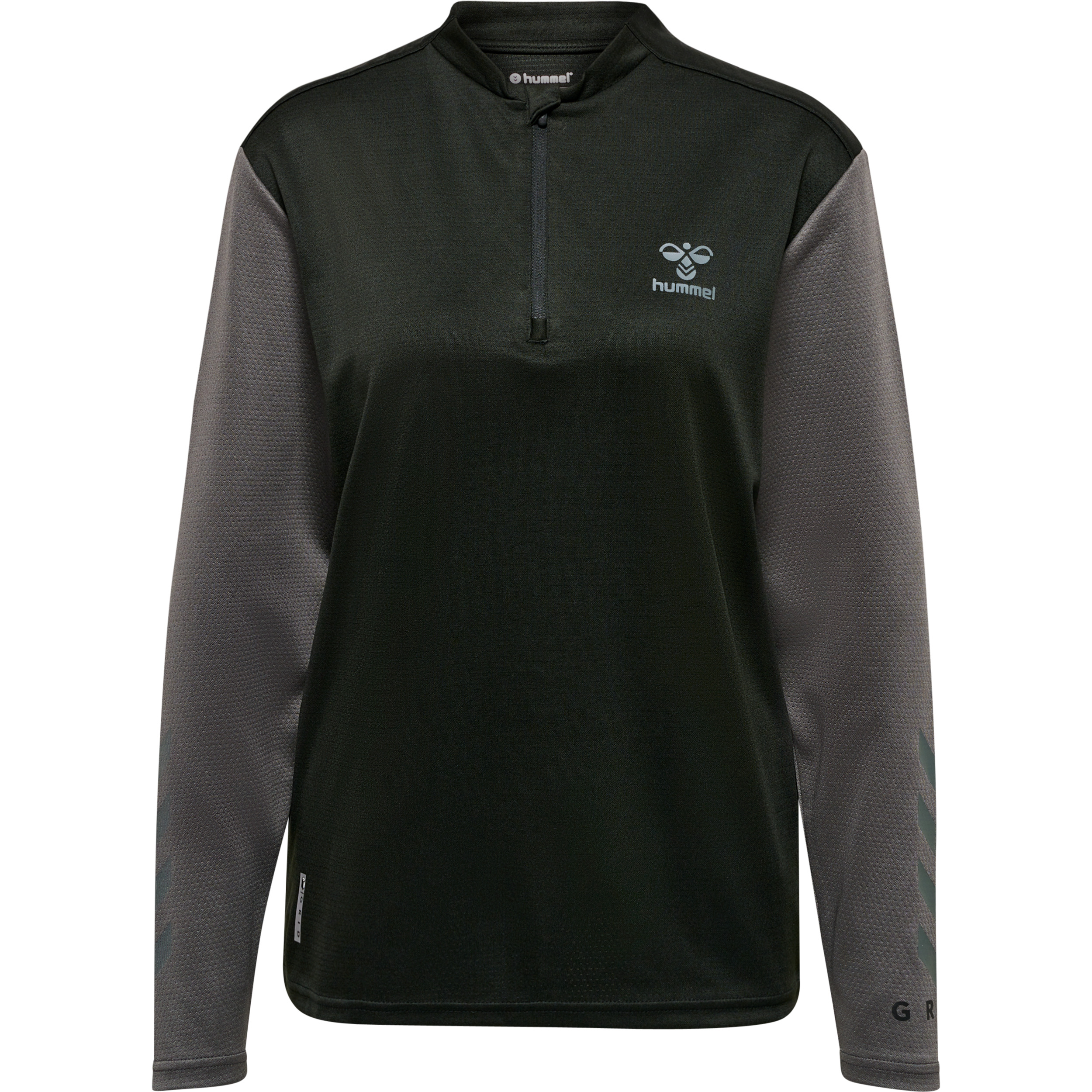 hmlONGRID 1/2 ZIP POLY SWEAT WO