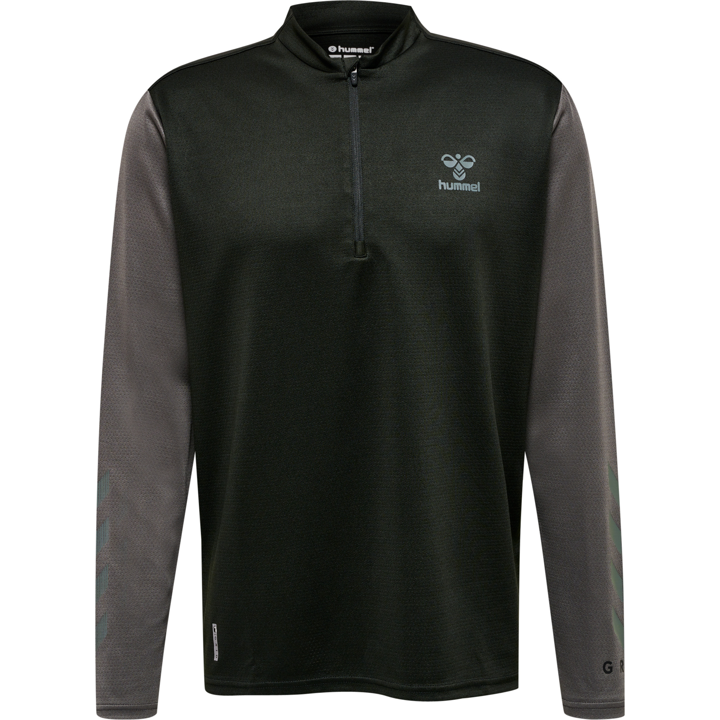hmlONGRID 1/2 ZIP POLY SWEAT