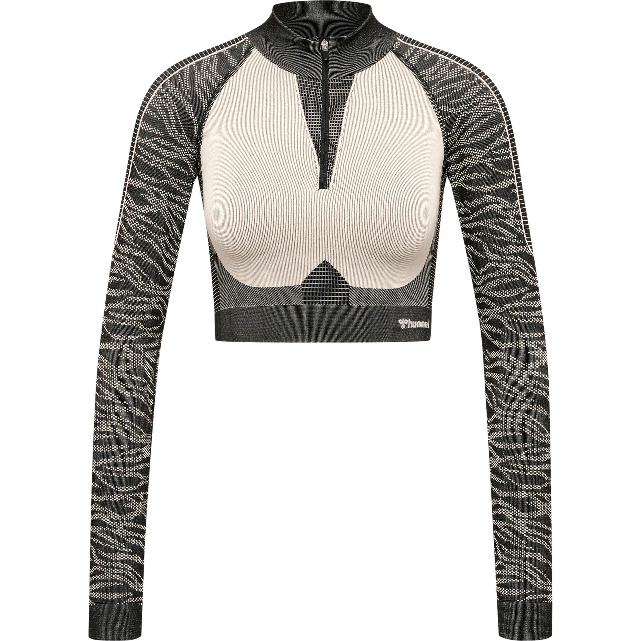 hmlMT MILA SEAMLESS CROP HALF ZIP