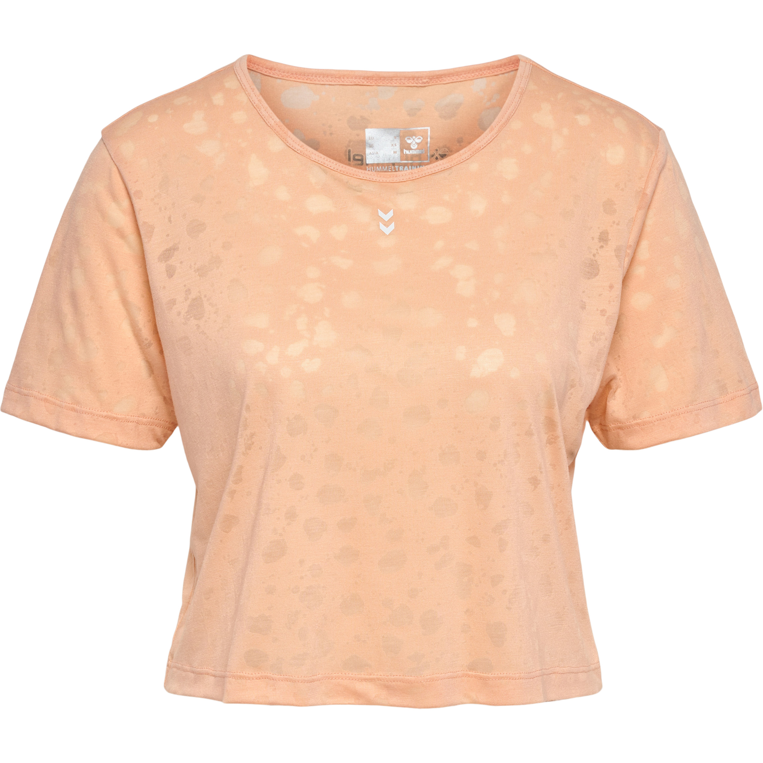 hmlMT IRIS BURNOUT CROP T-SHIRT