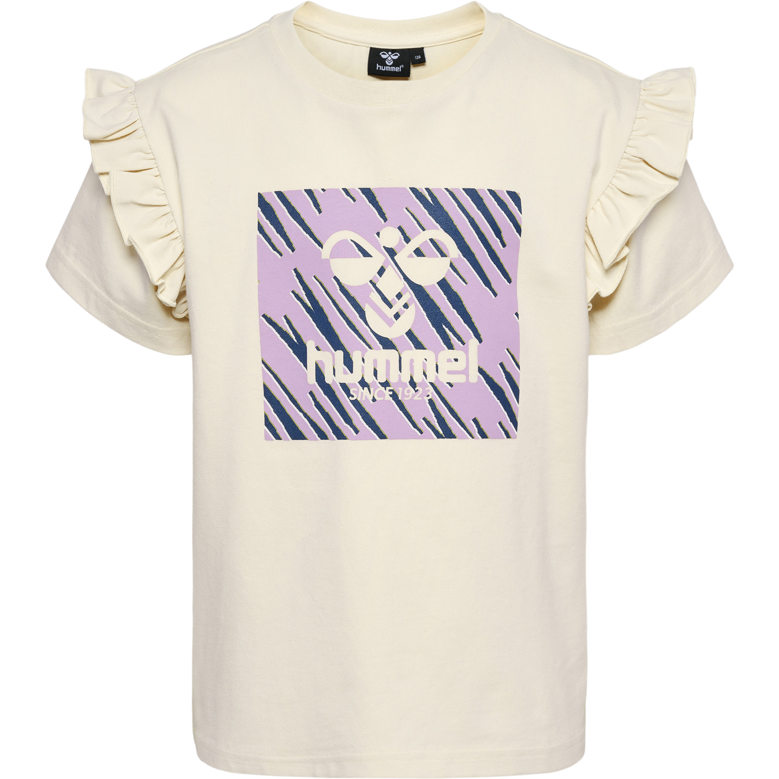 hmlFLOWY RUFFLE T-SHIRT S/S