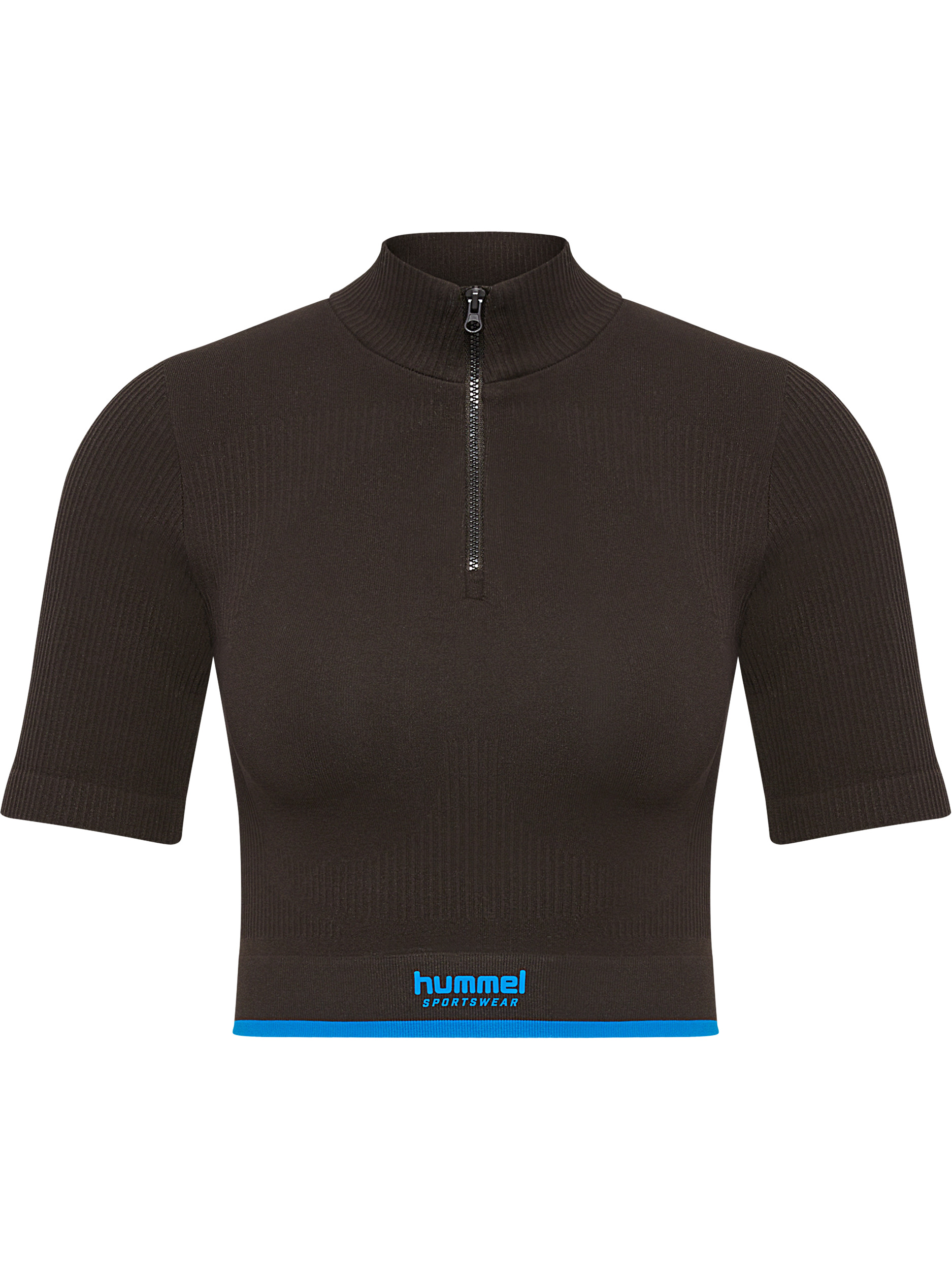 hmlKNITTED WOMENS ZIP TOP