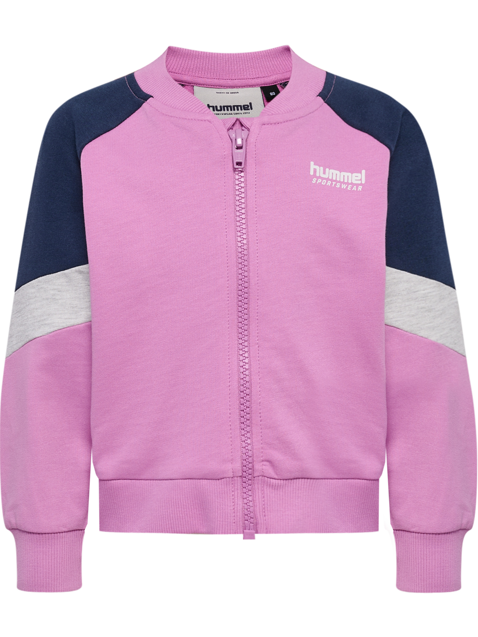 hmlMINI LOOSE BLOCK ZIP JACKET