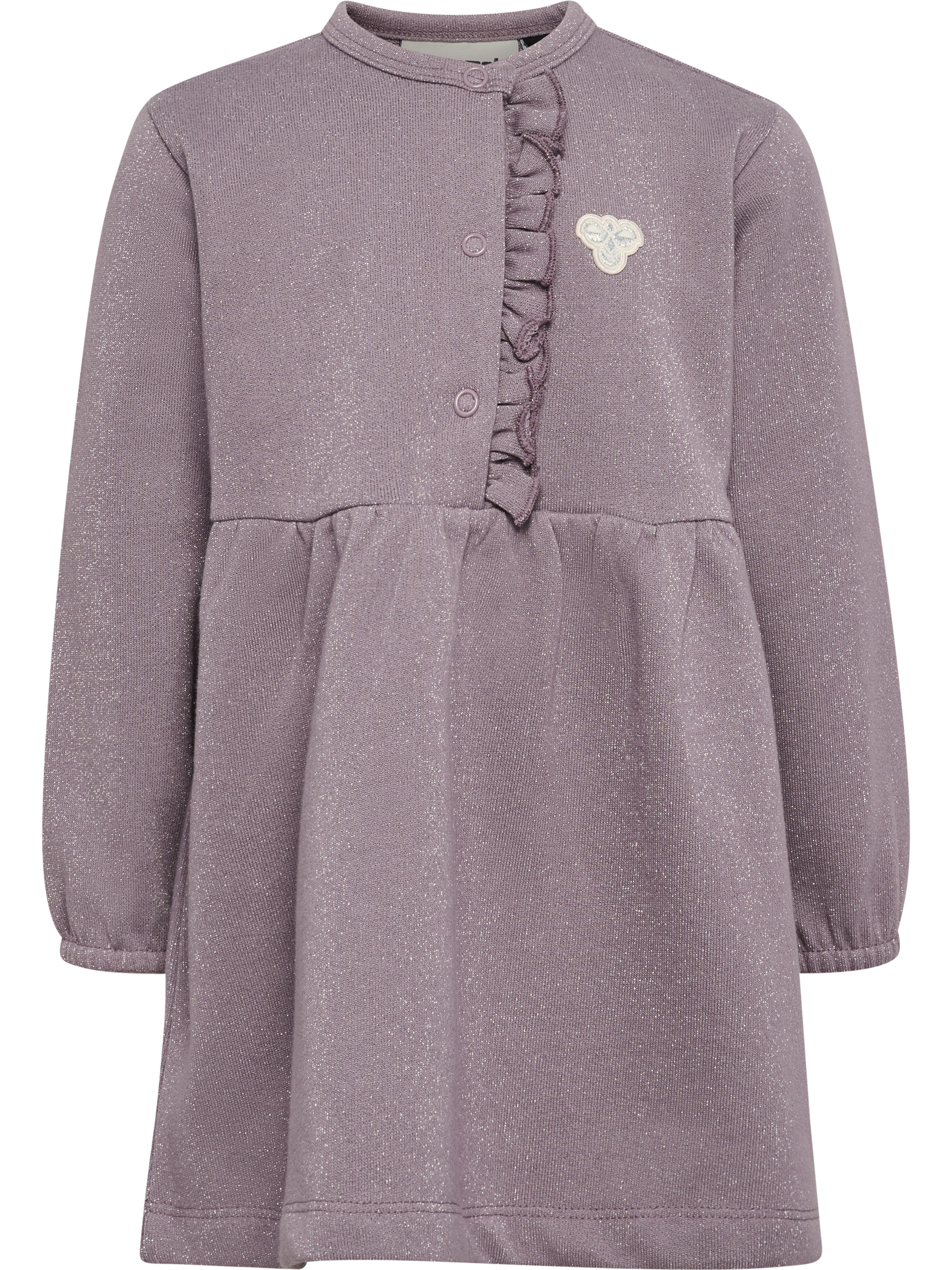 hmlMINI REG GLITTER DRESS L/S