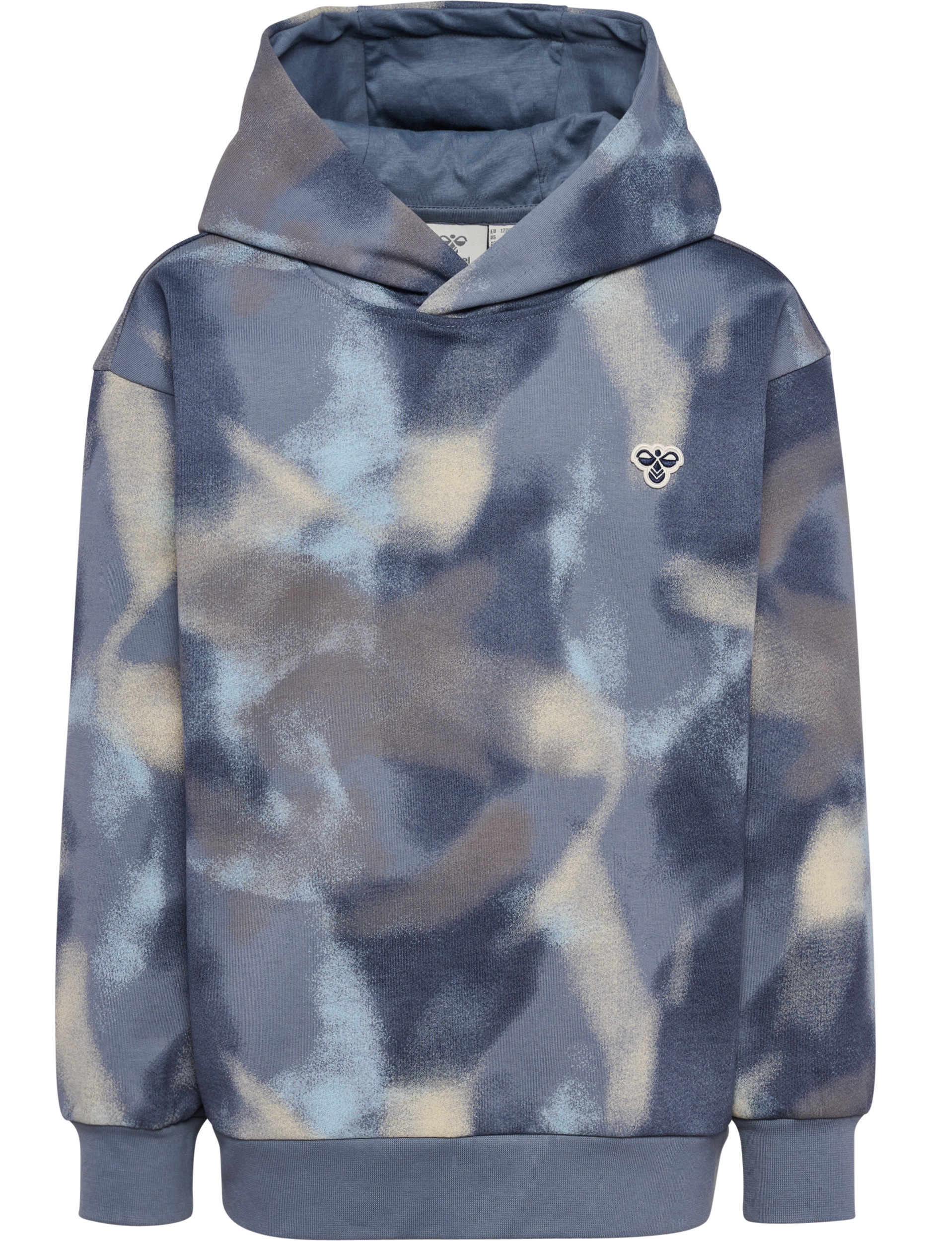 hmlJR LOOSE AOP HOODIE BEE