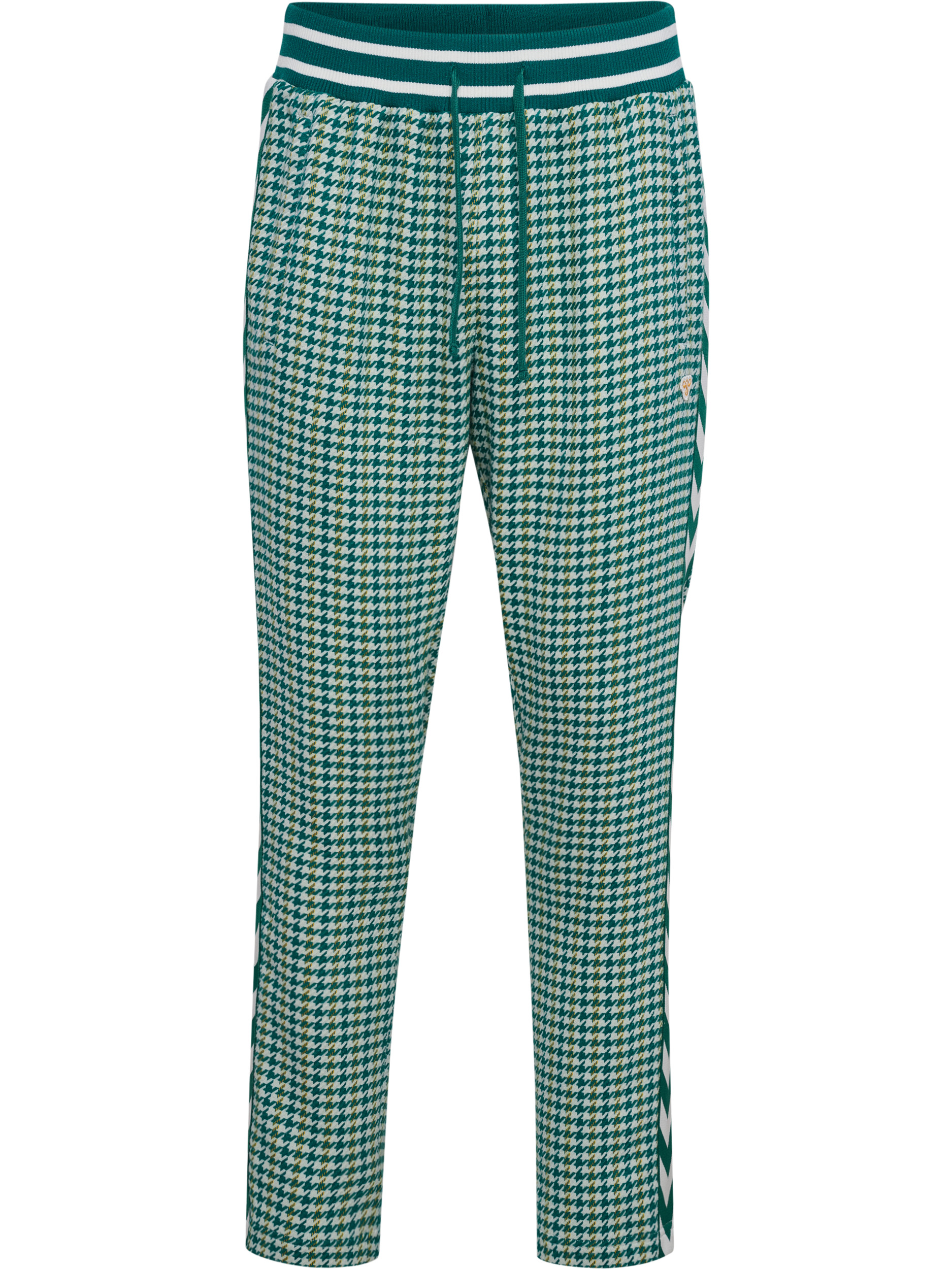 Pepita Woven Logotape Trackpants